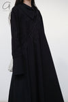 Marc le bihan double collar robe 2130 black